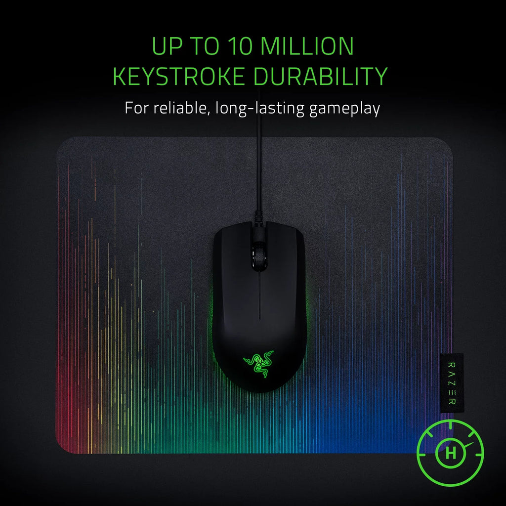 Razer Abyssus Essential: True 7,200 DPI Optical Sensor - 3 Hyperesponse Buttons - Powered by Razer Chroma - Ambidextrous Ergonomic Gaming Mouse