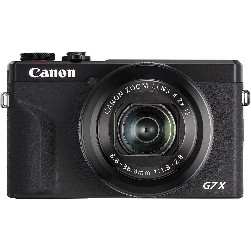 PowerShot G7 X Mark III Digital Camera Jet + Tripod + Case - 64GB Kit