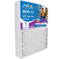 20x25x5 Air Filter MERV 13 Comparable to MPR 1500 - 2200 & FPR 9 Compatible with Honeywell FC100A1037 Premium USA Made 20x25x5 Furnace Filter 1 Single Filter by AIRX FILTERS WICKED CLEAN AIR.