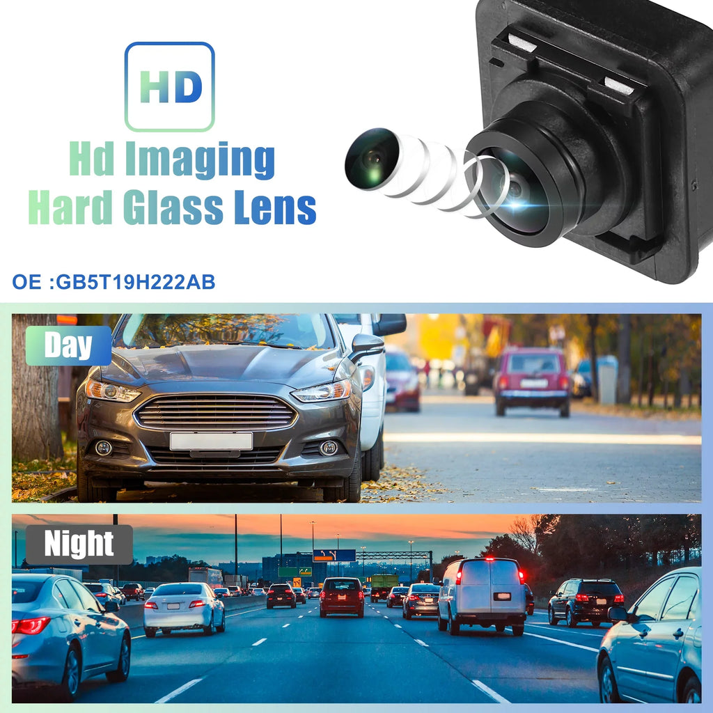 Unique Bargains Car Rear View Camera Back Up Camera Rear Park Assist Reverse Camera for Ford Explorer 2016-2019 2.3L