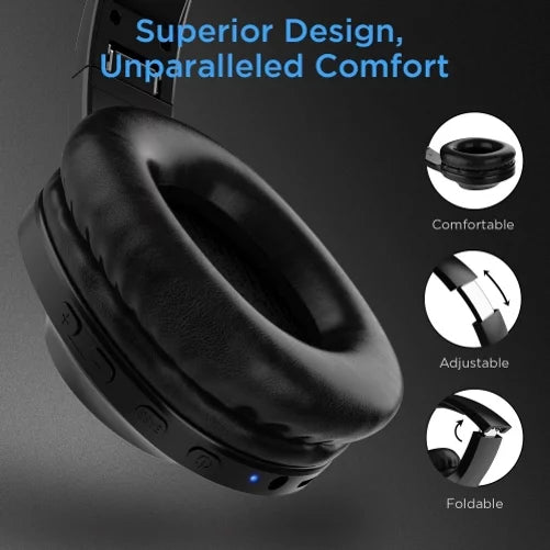 Wireless Headphones Foldable Over Ear Headset w Mic Earphones Hi-Fi Sound R8J for Galaxy Tab S6 Lite 10.4 S2 8.0 10.5 S5e 10.5 S4 10.5 S7 (2020) S 10.5 SM-T800 S8 Plus S21 Plus S20