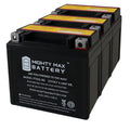 YTX5L-BS 12V 4AH Battery Replaces Kymco Super 9 - 50 2000 - 3 Pack