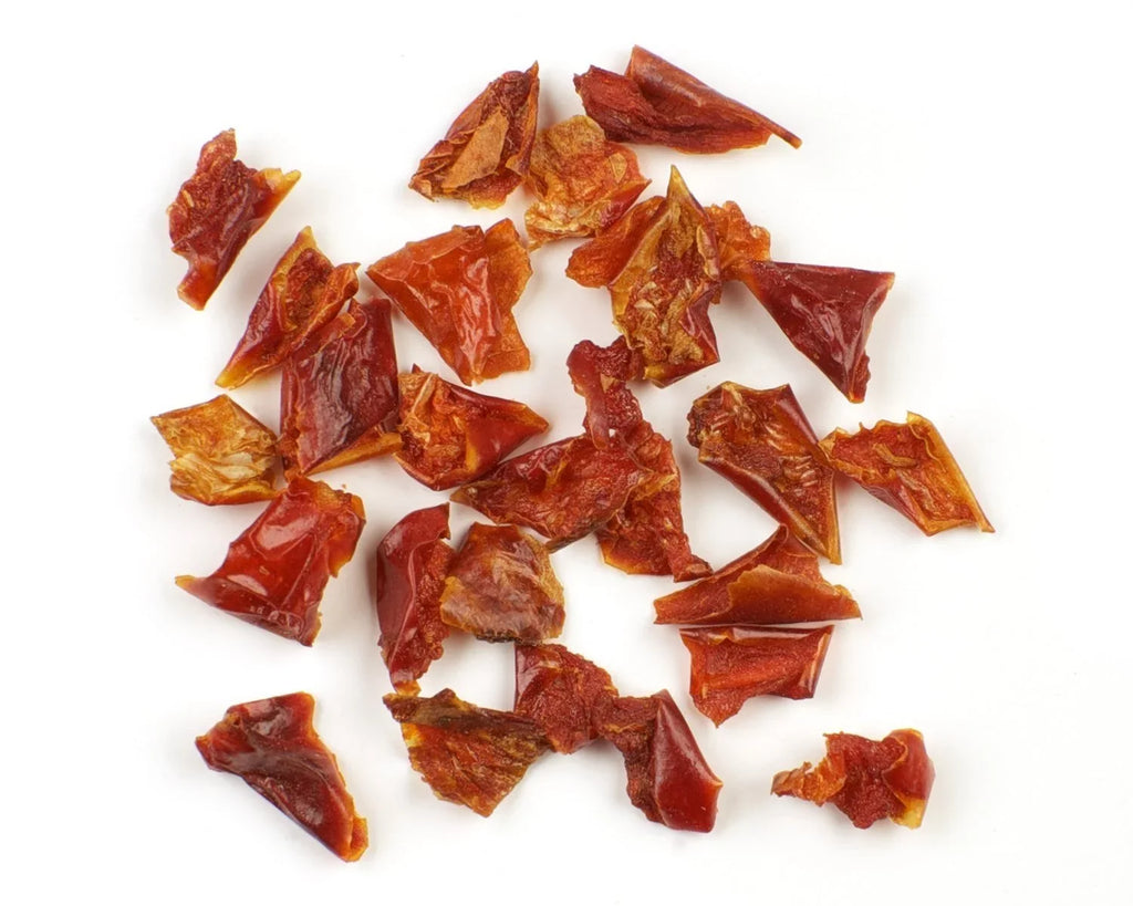 Diced 1/4" Red Bell Pepper, 5 Lb Bag