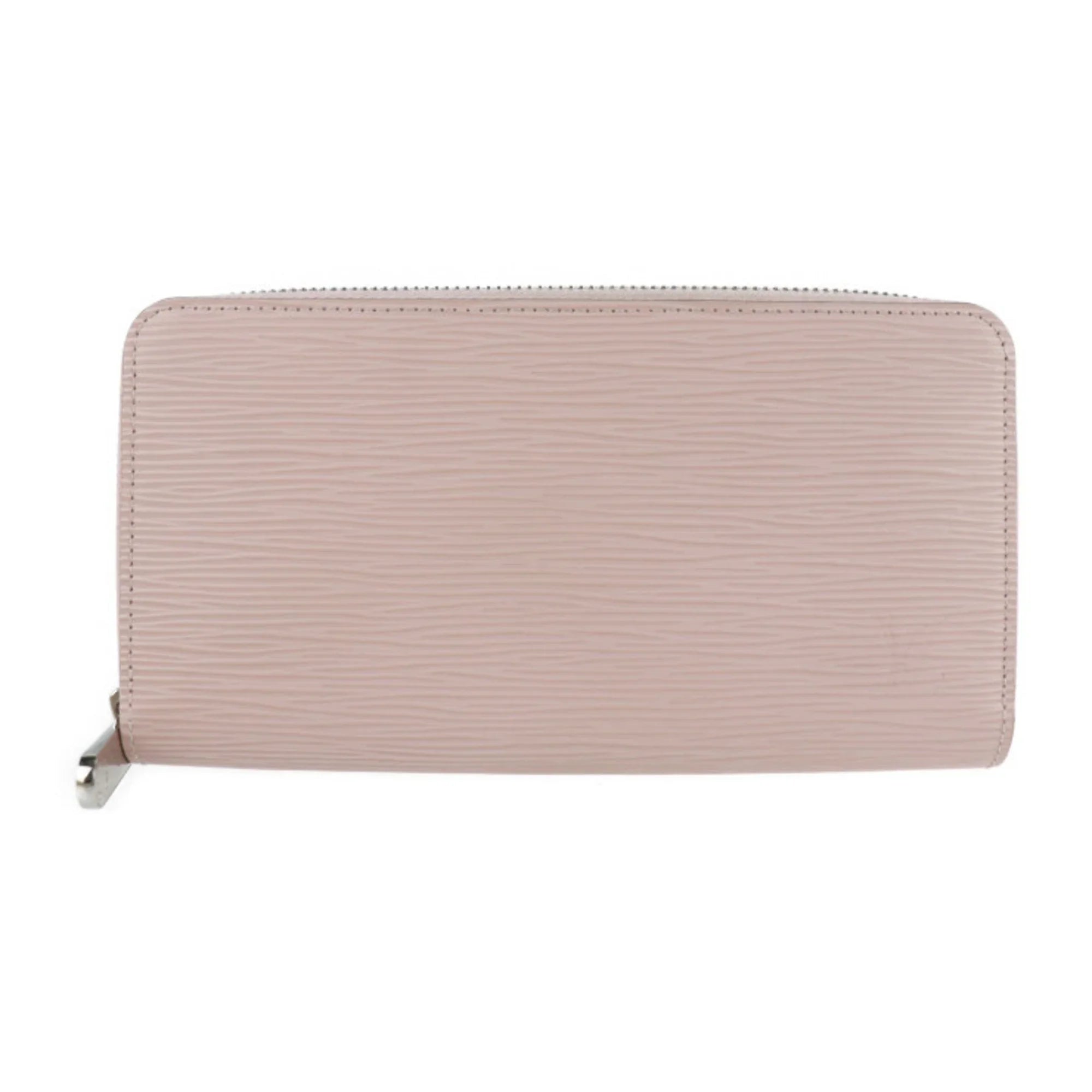 Pre-Owned LOUIS VUITTON Louis Vuitton Zippy Wallet Long M61863 Epi Leather Rose Ballerine Round Zipper Zip Around (Good)