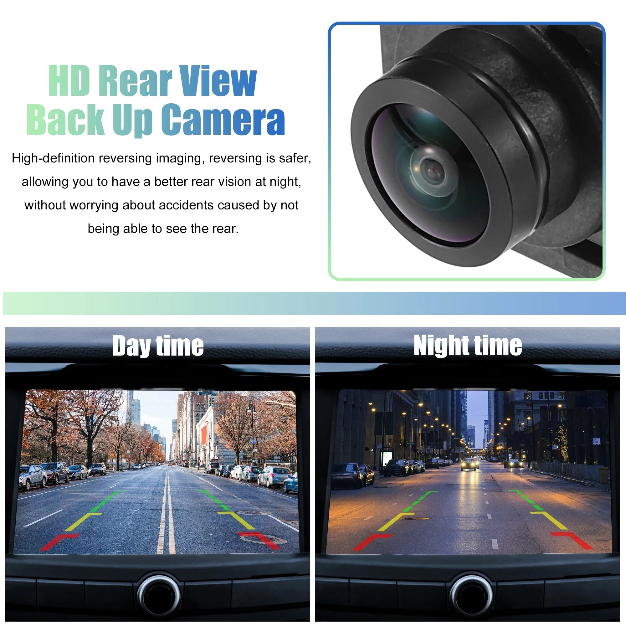 Unique Bargains Car Rear View Camera Back Up Camera Rear Park Assist Reverse Camera for Ford Explorer 2016-2019 2.3L