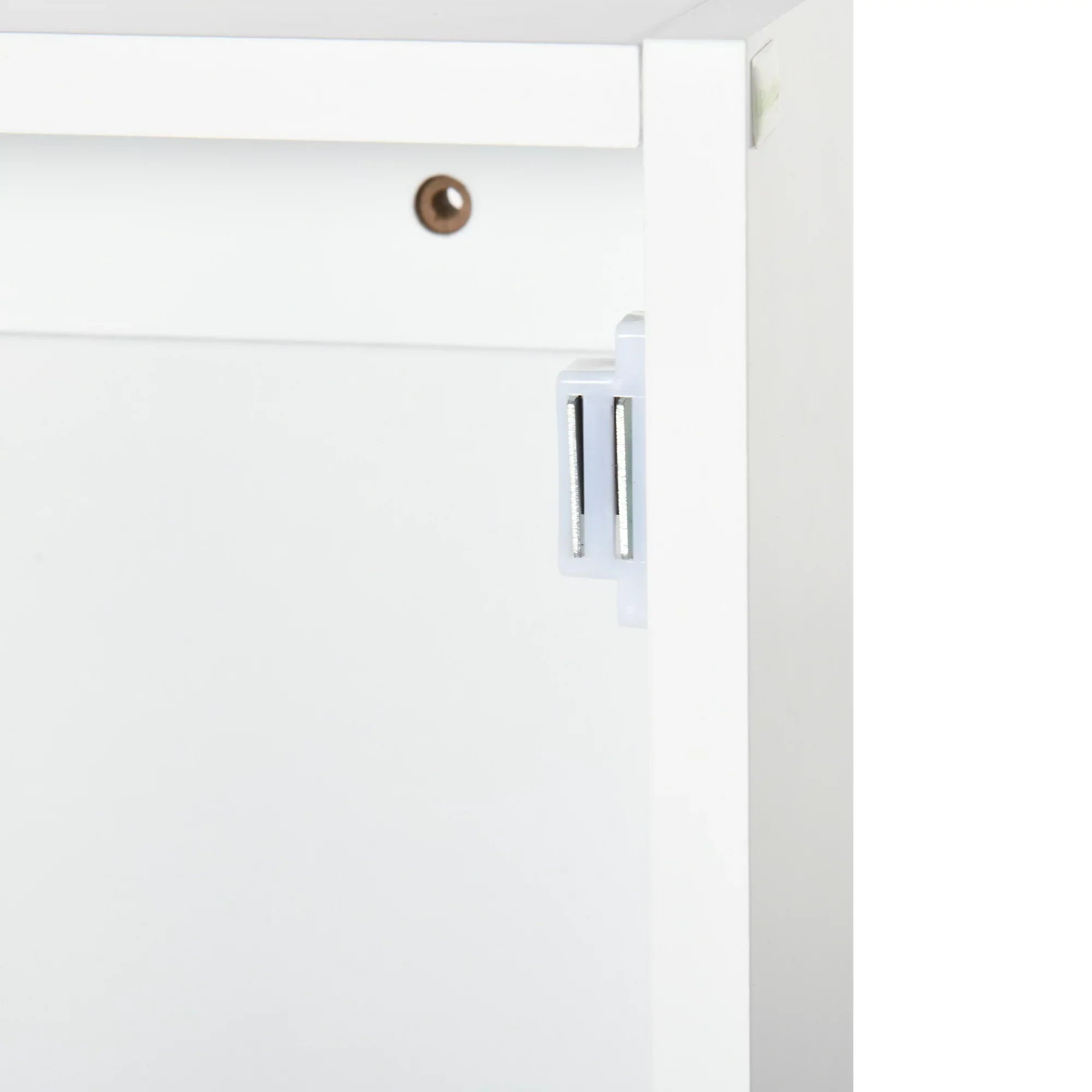 kleankin Bathroom Medicine Cabinet, Wall Mounted Mirror Cabinet, White