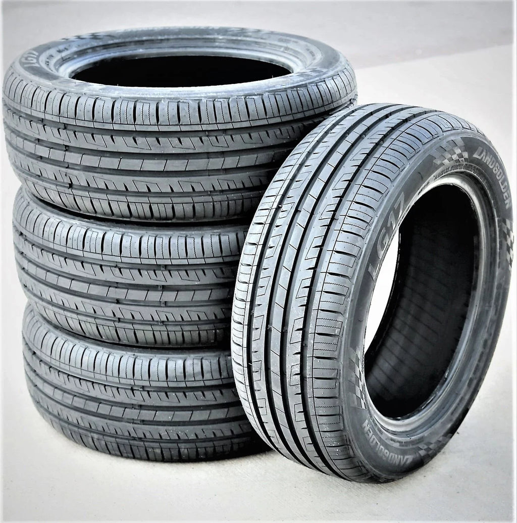 Landgolden 17 195/55R15 85V Performance Tire Fits: 2007-08 Honda Fit Sport, 1999-2000 Honda Civic Si