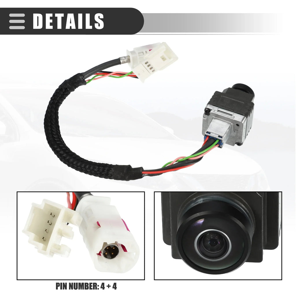 Unique Bargains Rear View Backup Camera for Mercedes-Benz CLS400 2015-2017 Plastic Metal No.A2189052002 Gray Dark