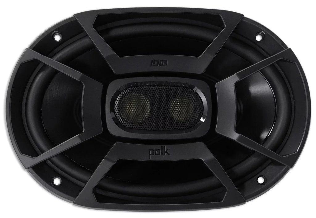 2) Polk Audio DB692 6X9" 450w Car Marine/ATV/Motorcycle/Boat Speakers+Headphones
