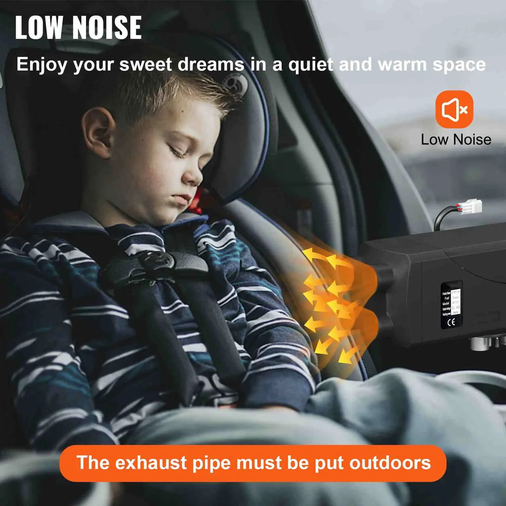 BENTISM 8KW 12V Diesel Air Heater LCD Thermostat 8000W For Trucks Boat Car Trailer