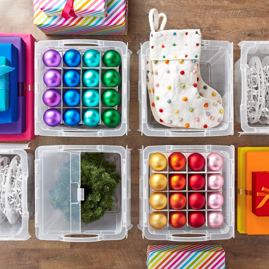 The Home Edit Christmas Light Storage Organizer, Set of 2