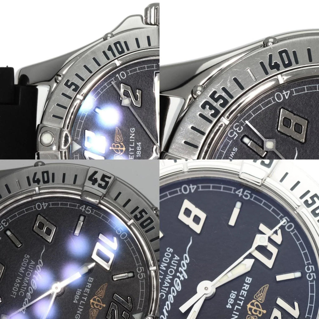 Pre-Owned BREITLING A17350 Colt O'Shearn Watch Stainless Steel/Rubber Men's (Good)