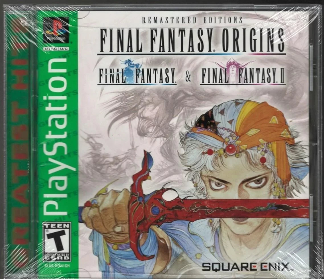 Final Fantasy Origins (Greatest Hits) PS (Brand New Factory Sealed US Version) P