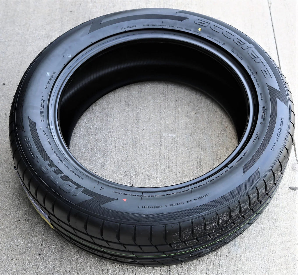 Pair of 2 (TWO) Accelera Iota ST68 255/60R19 109H AS A/S Performance Tires Fits: 2010 Buick Enclave CXL, 2021 Lincoln Aviator Base